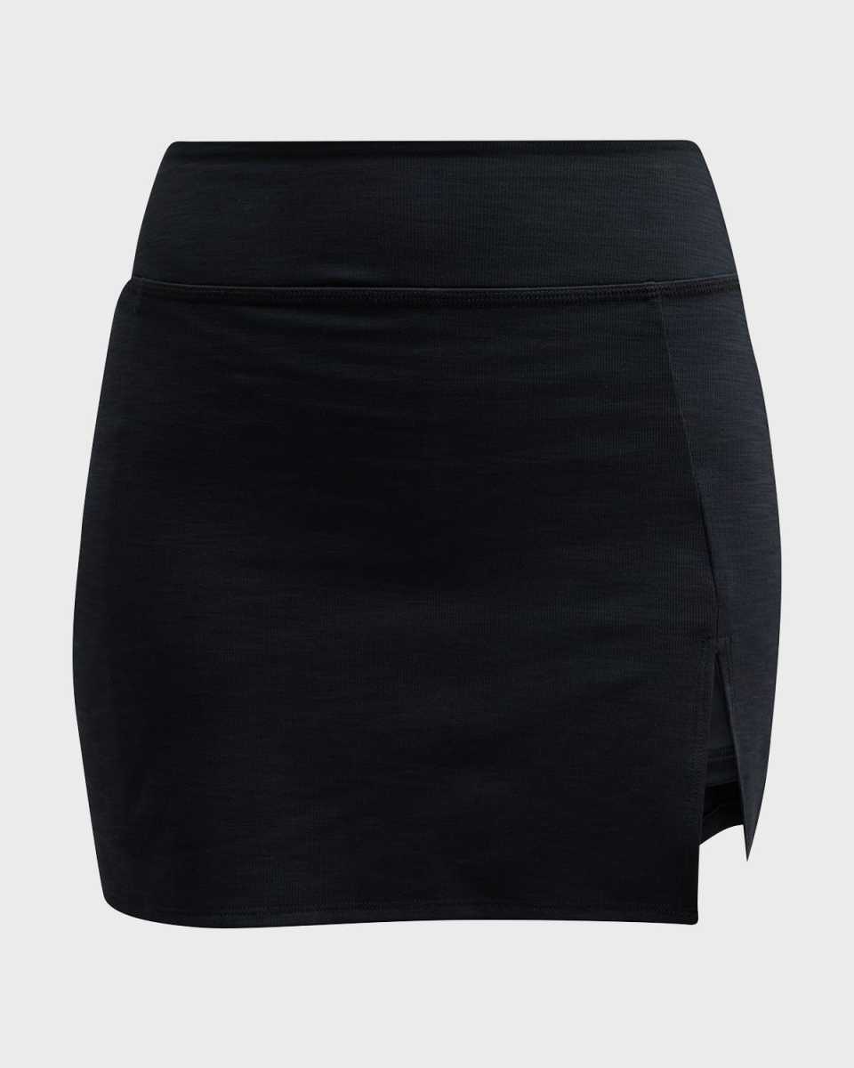 Heather Rib Hold Court Skirt